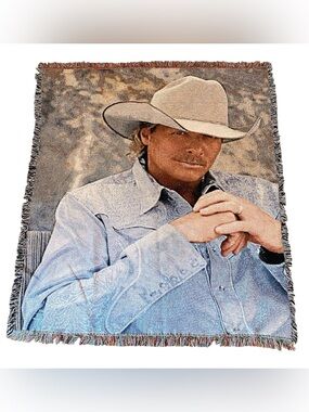 Vintage Allan Jackson Tapestry Throw